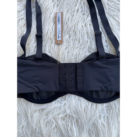 Skims No Show Unlined Demi Bra Onyx Size 34DD - Picture 8 of 10